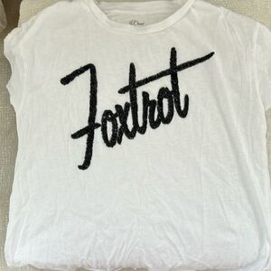 Jcrew sequined t shirt